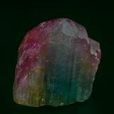 Elbaite
Dunton Mine, Newry, Oxford Co., Maine, USA
3.0 x 3.2 cm (Author: am mizunaka)