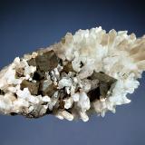 Arsenopyrite
Stari Trg Mine, Trepca Complex, Kosovska-Mitrovica, Kosovo
5.2 x 9.7 cm
Sharp metallic silver arsenopyrite crystals set among opaque milky quartz crystals. (Author: crosstimber)