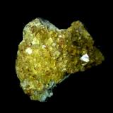 Fluorita.
Mina Santiago, Ulldemolins, Priorat, Tarragona, Cataluña, España.
80x75 mm. (Autor: Jesus Franquesa Baucells)
