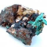 Malachite
Herrensegen mine, Schapbach, Black Forest, Baden-Württemberg, Germany
2,5 cm crystal aggregate (Author: Andreas Gerstenberg)