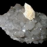 Calcite, quartz
Strassburg adit, Friedrich-Christian mine, Schapbach, Black Forest, Baden-Württemberg, Germany
10 x 7 cm (Author: Andreas Gerstenberg)