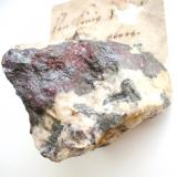 Pyrargyrite
König David mine, Annaberg, Erzgebirge, Saxony, Germany
5,5 x 4,5 cm (Author: Andreas Gerstenberg)