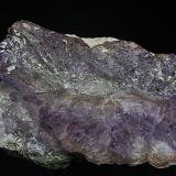 Quartz (var amethyst)
Karur District, Tamil Nadu, India
12.2 x 9.0 cm. 
Side View (Author: am mizunaka)