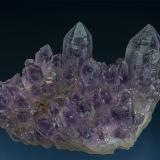 Quartz (var amethyst)
Tehuilotepec, Mexico
10.1 x 6.3 cm (Author: am mizunaka)