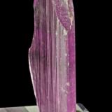 Spodumene var. kunzite
Pala District, San Diego Co., California, USA
7.5 x 6.5 x 1.1 cm (Author: rweaver)