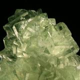 Fluorita
Xianghuapu mine, Lanshan, Chenzhou, Hunan prov., China
30x30cm, cristales hasta 6cm de arista
Detalle de los cristales (Autor: Raul Vancouver)