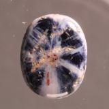 Corundum var. sapphire
Mogok, Burma
12 x 10 mm
Sapphire trapiche (Author: Don Lum)
