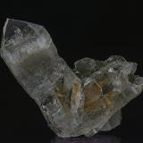 Quartz, Tourmaline
Blue Mountain Saddle, North Bend, King Co., Washington, USA
4.6 x 5.7 cm (Author: am mizunaka)