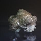 Calcite, Mica, Rutile
Rist Mine (North American Emerald Mine), Hiddenite, Alexander Co., North Carolina, USA
11.5 x 8.5 cm
Green Calcite (Author: Don Lum)