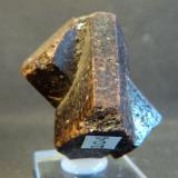 Estaurolita
Taquaral, Minas Gerais, Brasil
3 x 3,5 x 3 cm. (Autor: Felipe Abolafia)