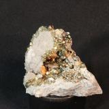 Pyrite
Duff Quarry, Huntsville, Logan County, Ohio, USA
6.3 x 5.7 cm
ex Dr. John Medici (Author: Don Lum)