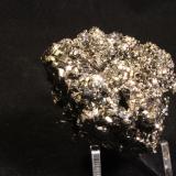 Pyrite
Racracancha Mine, Tinyahuarco District, Pasco Province, Pasco Department, Peru
4.5 x 3.5 cm (Author: Don Lum)