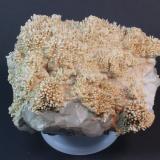 Aragonite, Quartz
Monte Cristo Mine, Rush, Rush Creek District, Marion County, Arkansas, USA
21 x 17 cm (Author: Don Lum)