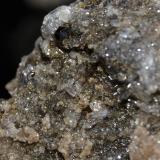 Quartz, Cassiterite, Muscovite, Dravite-Schorl Series
Panasqueira Mine, Panasqueira, Covilhã, Castelo Branco District, Portugal
FOV aprox. 1 x 1.5 cm (Author: Vitomorim)