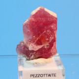 Pezzottaite (Beryl Group)
Sakavalana mine, Ambatovita, Mandrosonoro area, Ambatofinandrahana District, Amoron&rsquo;i Mania Region, Fianarantsoa Province, Madagascar
3.1 x 2.3 cm
Cesium-bearing member of the beryl family named after Dr. Federico Pezzotta, Curator of the Milan Museum of Natural History (Author: Don Lum)