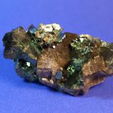 Chalcopyrite, Siderite
Kaiwu Mine, Hezhang County, Guizhou Province, China
11 x 6 cm (Author: Don Lum)