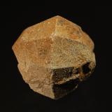 Orthoclase ps. leucite
Loucná, Karlovy Vary Region, Bohemia, Czech Republic
3.1 x 3.5 cm
A classic pseudomorph of K-feldspar after a trapezohedral leucite crystal. (Author: crosstimber)