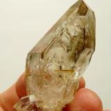 Quartz variety smoky
Brandberg Area, Erongo, Namibia
62 x 30 x 28 mm
Same as above. (Author: Pierre Joubert)