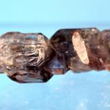 Quartz var amethyst var smoky
Goboboseb Mountains, Brandberg Area, Erongo Region, Namibia
5.8 x 1.7 cm
Double terminated amethyst and smoky quartz scepter (Author: Don Lum)
