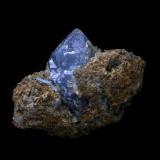 Blue Quartz
A-23 Highway cut, Altura, Castellón, Valencian Community, Spain
4x3,4 cm.
Doubly terminated crystal; 2,3 cm. (Author: DAni)