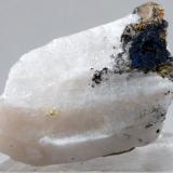 Covellita (Covellina)Grupo Minero San Nicolás (Mina San Nicolás), Valle de la Serena, Comarca La Serena, Badajoz, Extremadura, España33x21 mm. (Autor: Juan Espino)