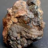 Pirolusita<br />Sierra del Aljibe, Aliseda, Comarca Tajo-Salor Almonte, Cáceres, Extremadura, España<br />57 x 45 x 37 mm.<br /> (Autor: José Luis Zamora)