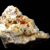 WulfenitaLabores mineras del paraje Matagallar, Coín, Comarca Valle del Guadalhorce, Málaga, Andalucía, España30 x 29 x 21 mm. (Autor: José Luis Zamora)
