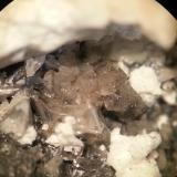 Cerusita<br />Mina Mineralogia, El Molar, Comarca Priorat, Tarragona, Catalunya, España<br />macro x 30 aumentos mismo cristal<br /> (Autor: Javier Rodriguez)