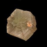 AragonitoAfloramiento del Keuper, Barranco El Retamal, Enguídanos, Comarca Manchuela Conquense, Cuenca, Castilla-La Mancha, España3 x 3 x 1,5 Cm. (Autor: Quexigal)