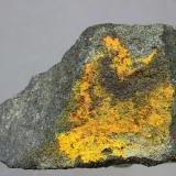 Pascoita<br />Mina Sunday Number Two, Grupo Carnation Mine, Distrito Uravan, Condado San Miguel, Colorado, USA<br />75x35 mm<br /> (Autor: Juan Espino)