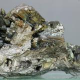 ArsenopiritaMinas da Panasqueira, Aldeia de São Francisco de Assis, Covilhã, Castelo Branco, Cova da Beira, Centro, Portugal40x25 mm (Autor: Juan Espino)