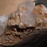 CalcitaPedrera Cal Ros (Pedrera Ballús), Cercs, Comarca Berguedà, Barcelona, Cataluña / Catalunya, España8''5x4cm, cristal mayor 26x16mm (Autor: phrancko)