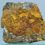 Karibibita<br />Mina Oumlil, Oumlil, distrito minero Bou Azzer, Provincia Zagora, Región Drâa-Tafilalet, Marruecos<br />31x21 mm<br /> (Autor: Juan Espino)