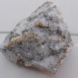 MolibdenitaLa Primera Mine, Cabeza Líjar, Guadarrama, Comarca Sierra de Guadarrama, Community of Madrid, Spain6 x 6 cm (Autor: juan manuel del valle)