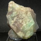 Calcita (variedad calcita niquelífera)<br />Mina Solita, Peramea, Baix Pallars, Comarca Pallars Sobirà, Lérida / Lleida, Cataluña / Catalunya, España<br />3,5 x 4 x 3 cm.<br /> (Autor: Felipe Abolafia)