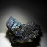 Fluorita.<br />Mina Yaogangxian, Yizhang, Prefectura Chenzhou, Provincia Hunan, China<br />50x35 mm.<br /> (Autor: Jesus Franquesa Baucells)
