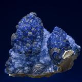Quartz, Fluorite<br />Huanggang Mines, Hexigten Banner (Kèshíkèténg Qí), Chifeng (Ulanhad), Inner Mongolia Autonomous Region, China<br /><br /> (Author: am mizunaka)