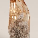 Topaz<br />Thomas Range, Juab County, Utah, USA<br />1.8x0.6x0.5 cm<br /> (Author: steven calamuci)