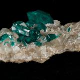 Dioptase<br />Altyn-Tyube deposit, Altyn-Tyube area, Kirghiz Steppes, Karaganda Region, Kazakhstan<br />47x15 mm<br /> (Author: steven calamuci)