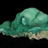 Malachite and Chrysocolla<br />Democratic Republic of the Congo (Zaire)<br />10.5 x 5.4 x 5.1 cm<br /> (Author: steven calamuci)