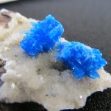 Pentagonite<br />Wagholi Quarry, Wagholi, Pune District (Poonah District), Maharashtra, India<br />8 x8 mm<br /> (Author: steven calamuci)