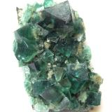 Fluorite<br />Rogerley Mine, Frosterley, Weardale, North Pennines Orefield, County Durham, England / United Kingdom<br />Specimen size 9 cm, largest crystal 2 cm<br /> (Author: Tobi)