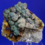 Chalcopyrite pseudomorph after galena<br />Sweetwater Mine, Ellington, Viburnum Trend District, Reynolds County, Missouri, USA<br />8 x 7 cm<br /> (Author: Don Lum)