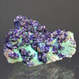 Azurite, Malachite
Bisbee, Arizona, USA
4.0 x 3.0 cm
 (Author: Don Lum)