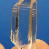 Quartz
Western Cape, South Africa
40 x 13 x 12 mm (Author: Pierre Joubert)