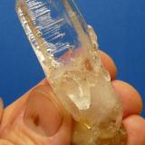 Quartz
Western Cape, South Africa
68 x 22 x 20 mm (Author: Pierre Joubert)