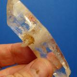 Bent Quartz
Western Cape, South Africa
86 x 25 x 25 mm
Quart that broke and re-healed. (Author: Pierre Joubert)