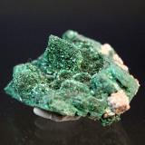 Malachite pseudomorph after Barite
Kambove Mine, Shaba Copper Belt, Democratic Republic of the Congo
4.5 x 4.2 cm (Author: Don Lum)