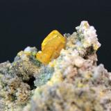Wulfenite
San Francisco Mine, Cerro Prieto, Cucurpe, Mun de Cucurpe, Sonora, Mexico
5 x 4.5 cm (Author: Don Lum)