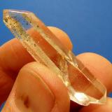 Quartz
Western Cape, South Africa
46 x 13 x 10 mm (Author: Pierre Joubert)